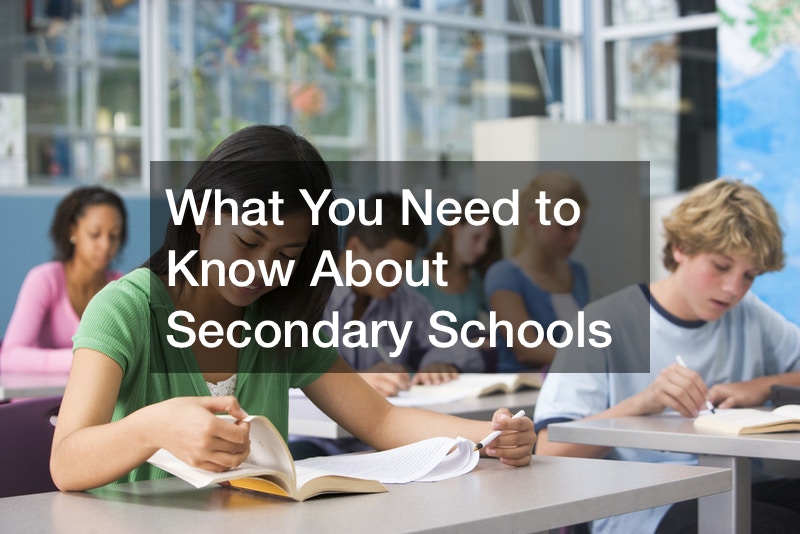 What You Need to Know About Secondary Schools - Reference Books Online