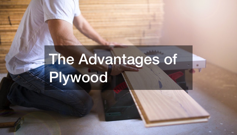 The Advantages of Plywood - Reference Books Online