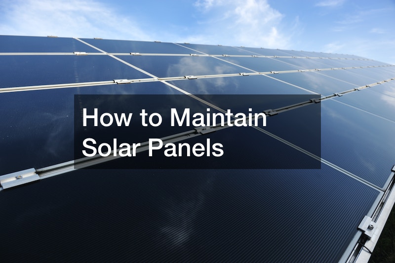 How to Maintain Solar Panels - Reference Books Online