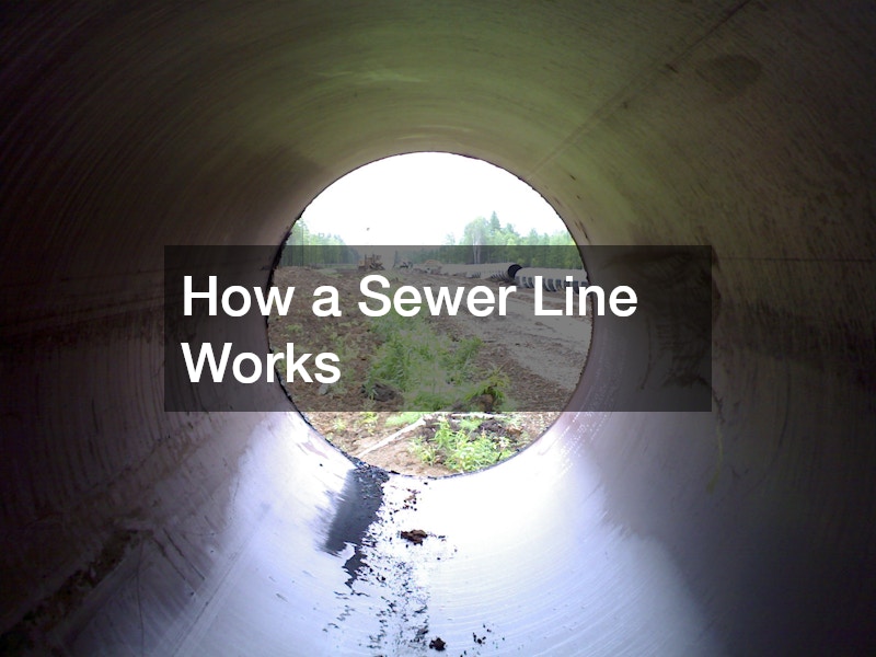 How a Sewer Line Works